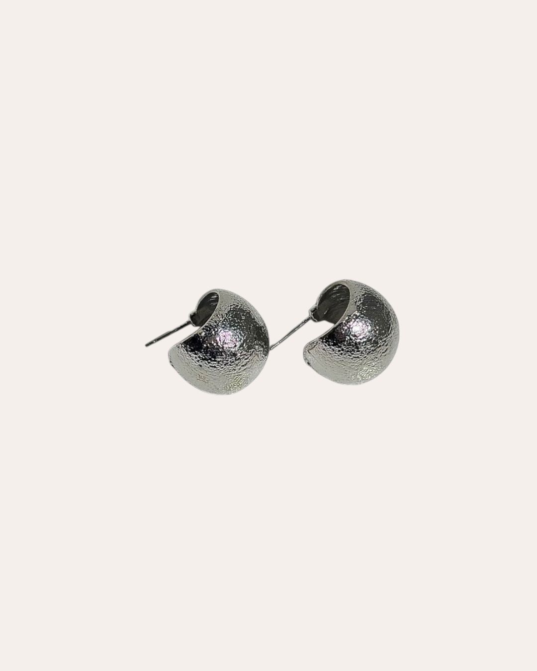 Rachel hoops silver