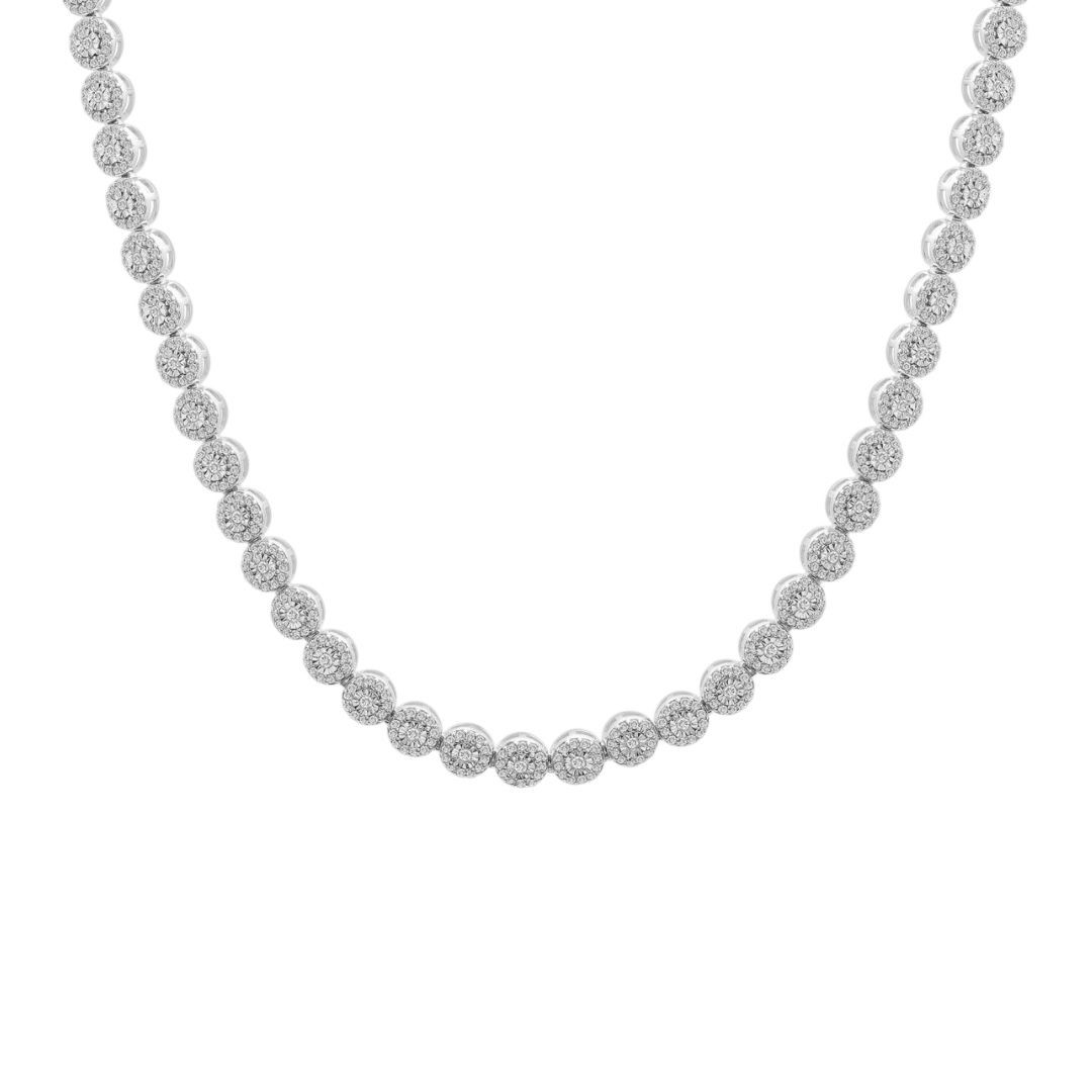 Choker Shiny Silver